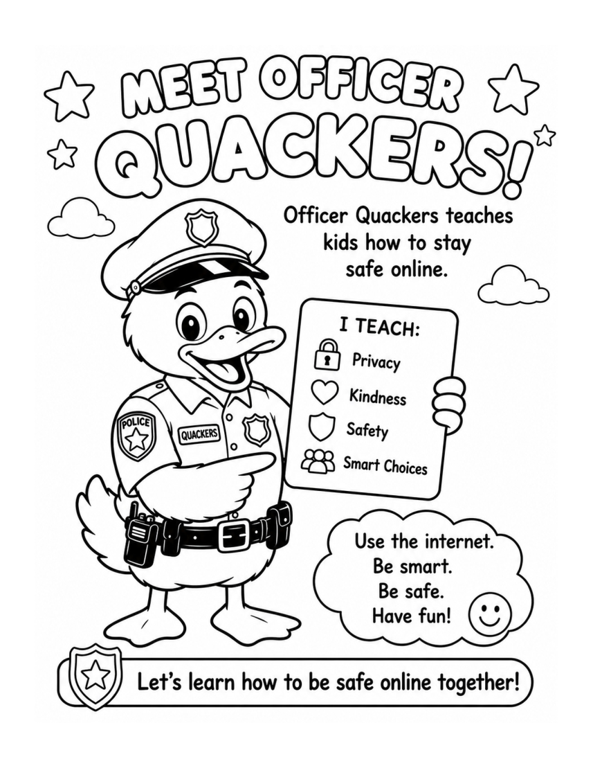 Meet Officer Quackers — Officer Quackers, PDF page 5