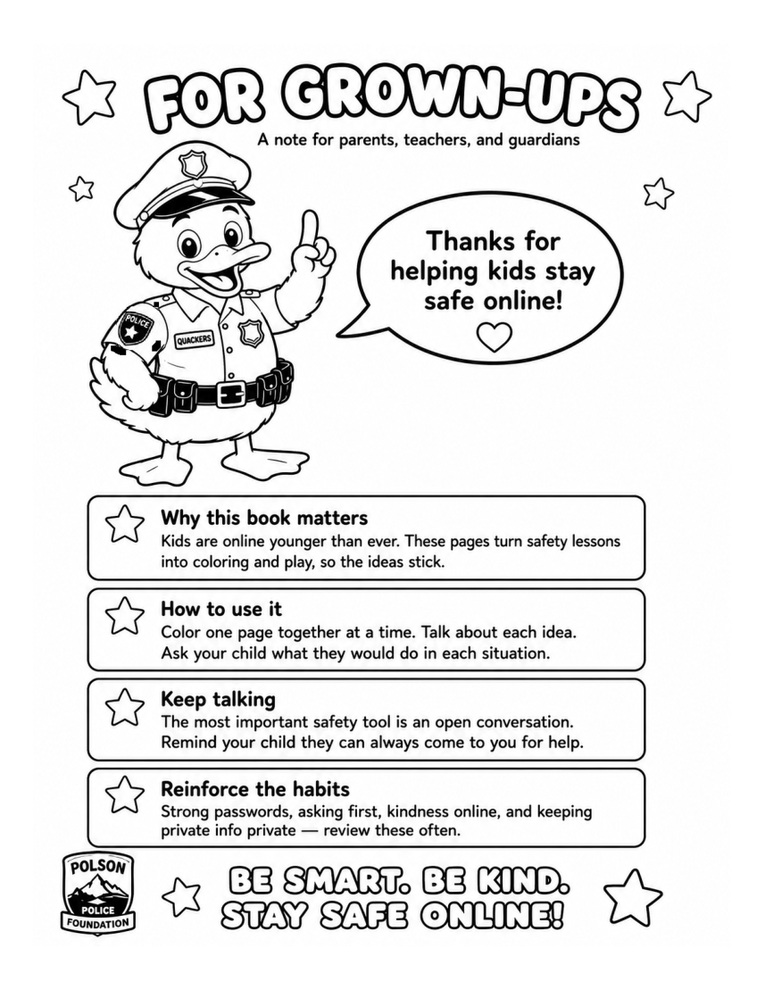 For Grown-Ups — Officer Quackers, PDF page 55